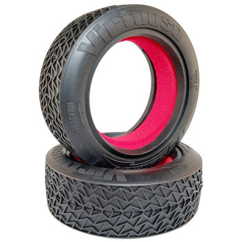 DER-VRF VIRTUOSO 2.2 BUGGY TIRE FRONT WITH INSERTS