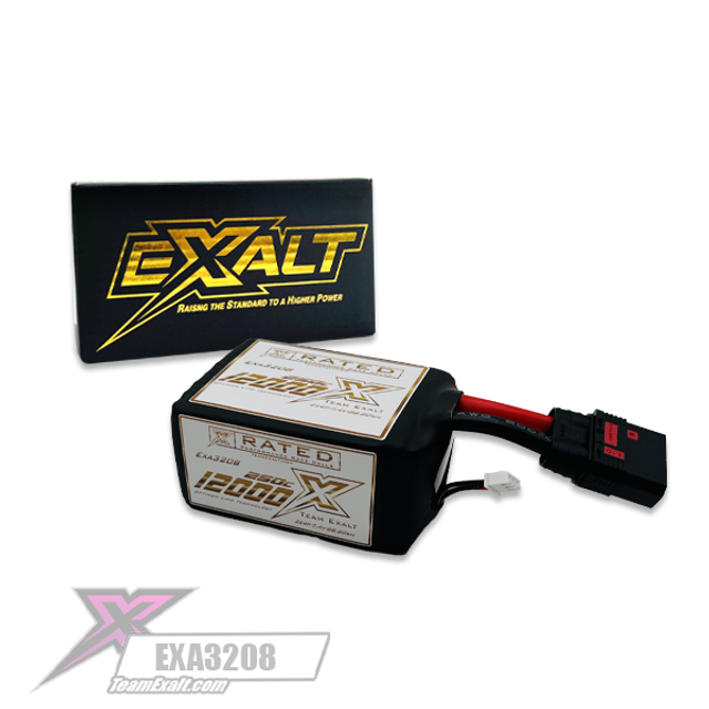 EXA3208 EXALT 2S 250C DRAG RACE LIPO BATTERY 1200mAh