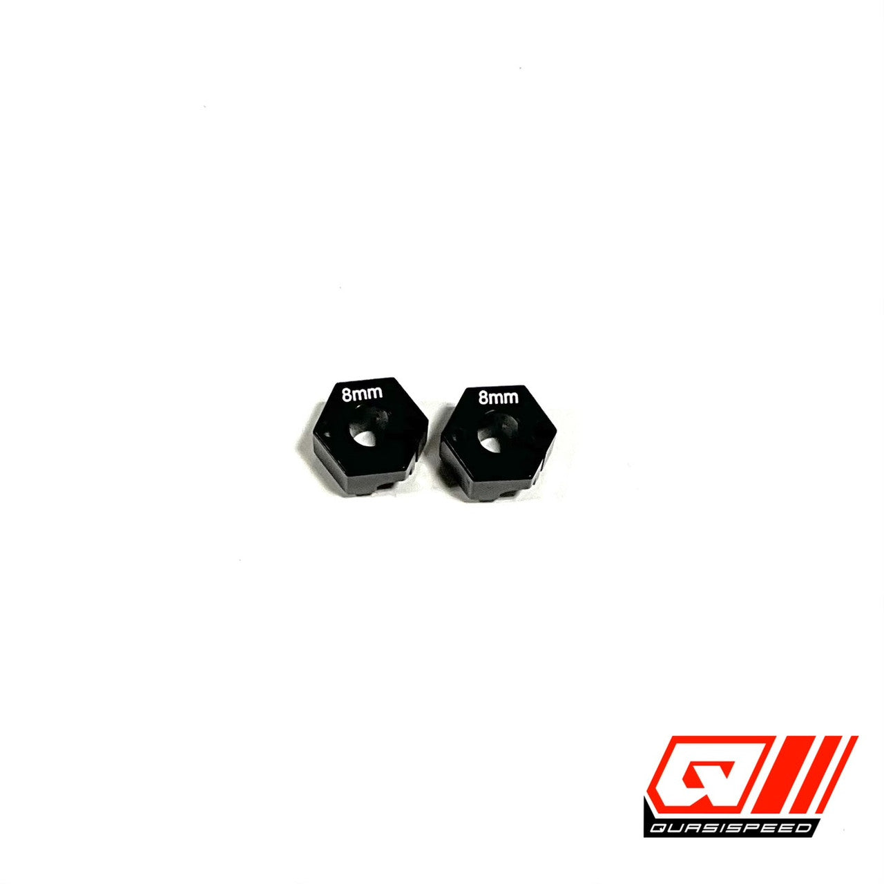 QS-1422 8MM REAR HEX ADAPTER WITH PINS