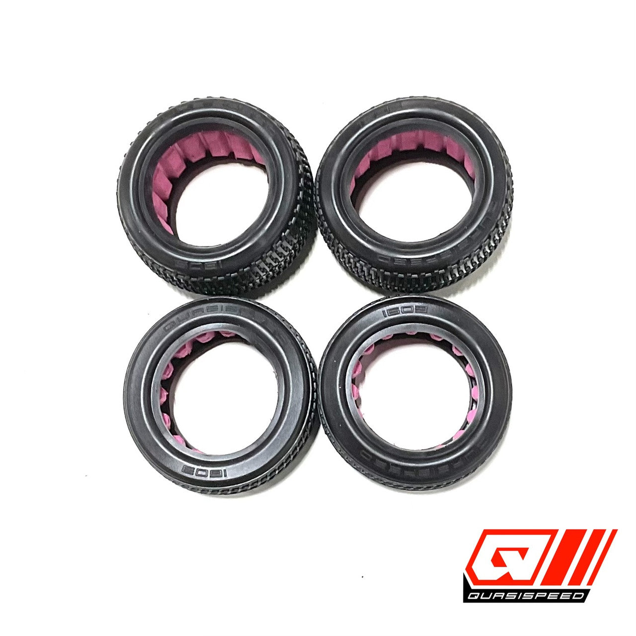 QS-1600 SET OF 4 TIRES WITH INSERTS