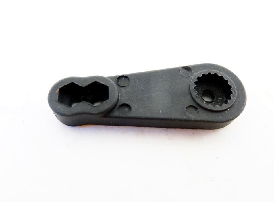 KMB054 BLACK NYLON 17 TOOTH SERVO HORN