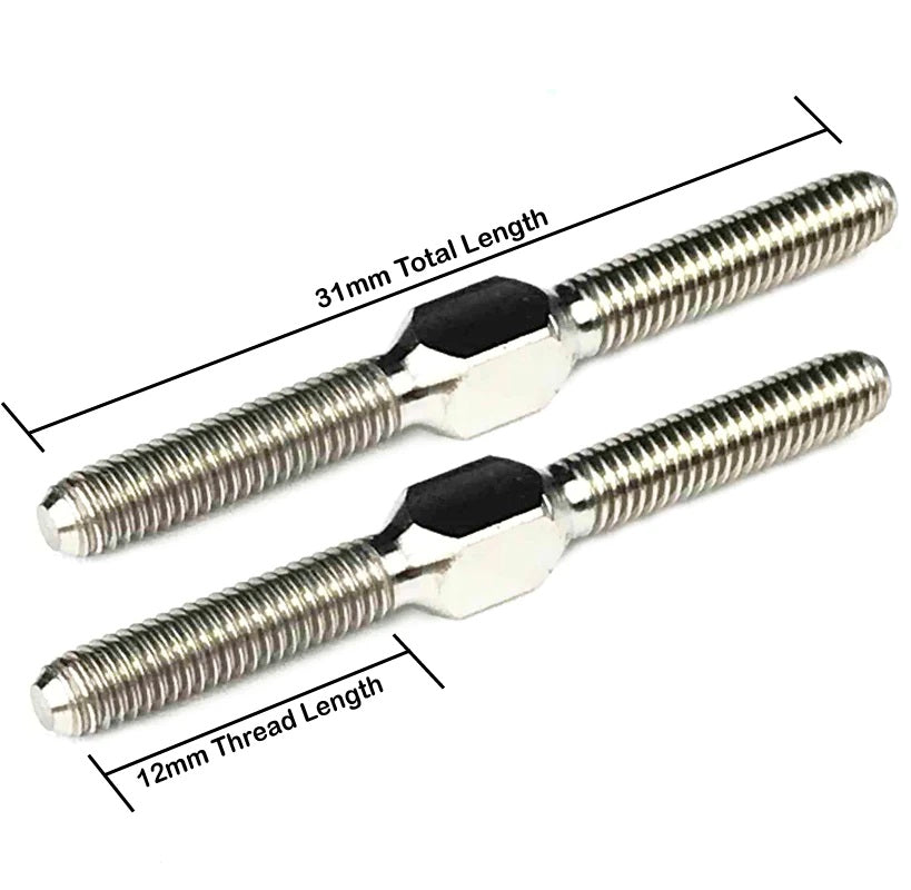 LNS1331 3X31MM TI TURNBUCKLE (PAIR)