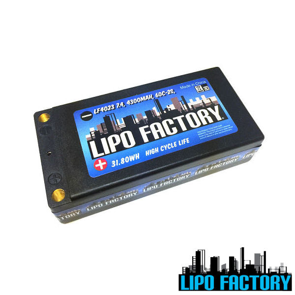 LF4023 4300MAH 60C 2S SHORTY PACK